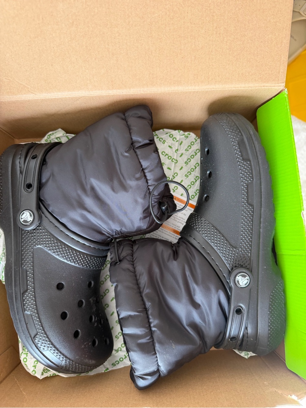 Unisex Winter Croc Boots